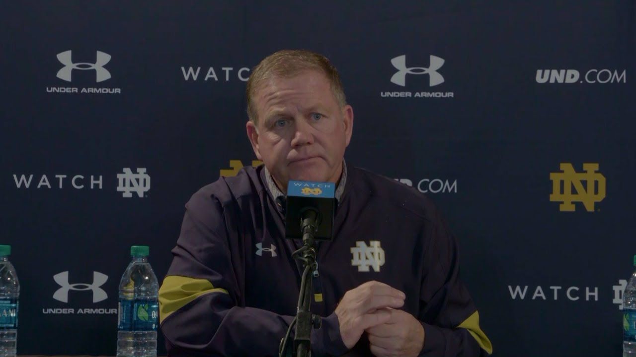 Notre Dame Football Post-Game Press Conference - USC