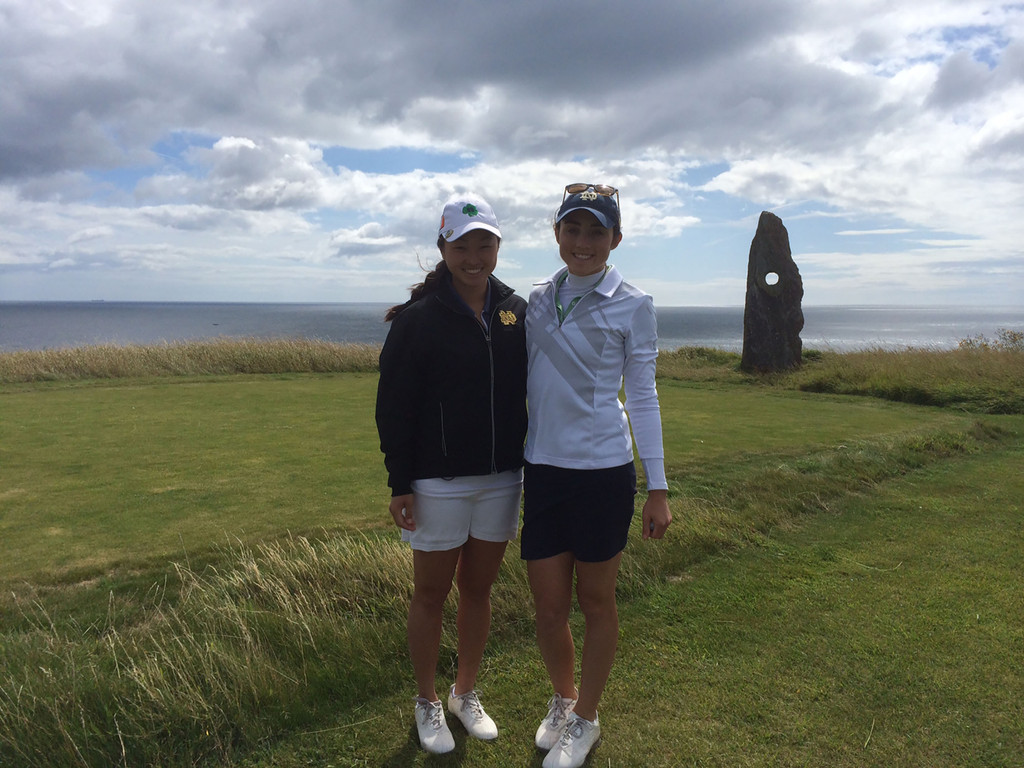 2014 Notre Dame Women's Golf in Ireland