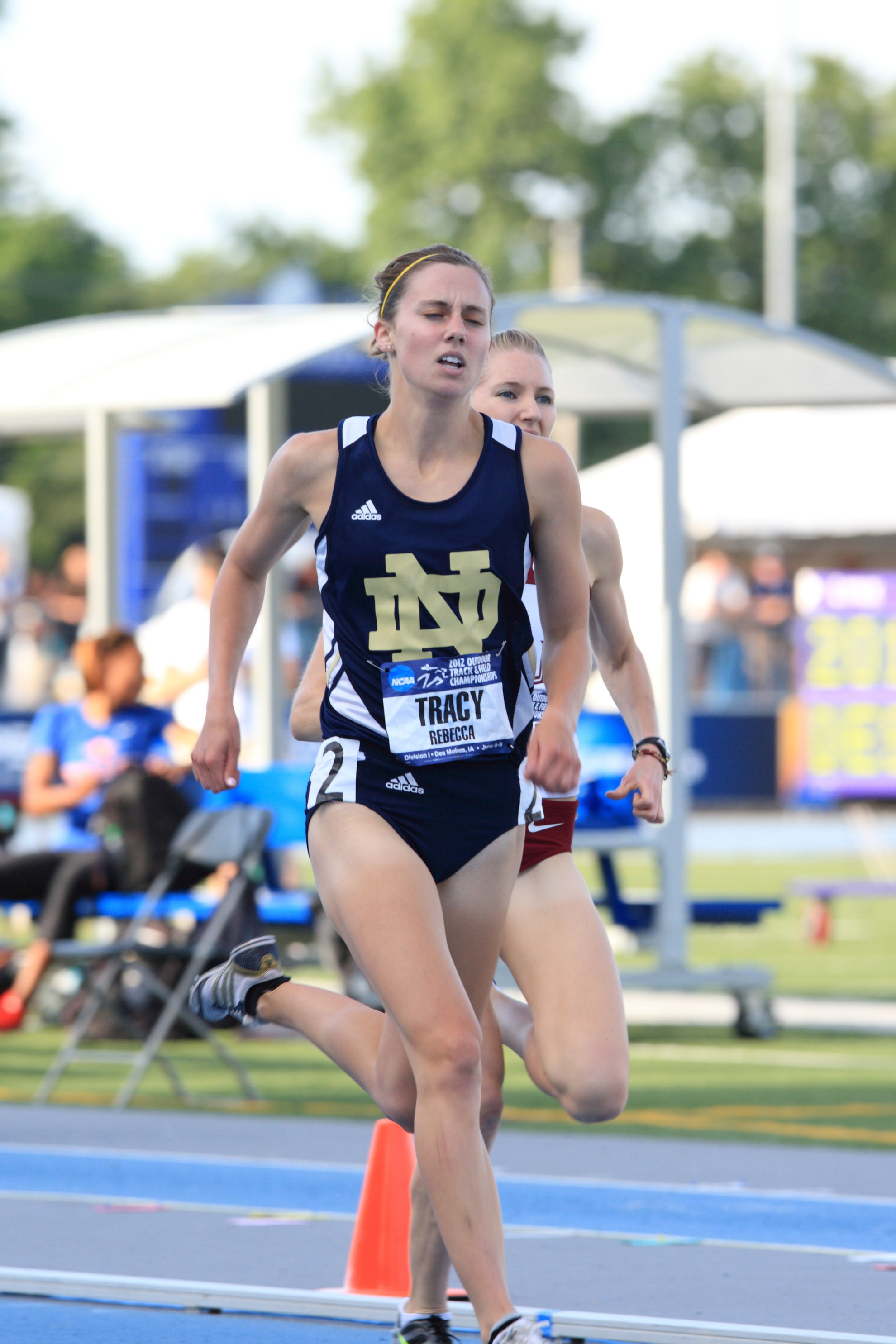 Tracy Concludes Irish Season With 1,500m Run Finals Junior Rebecca Tracy.