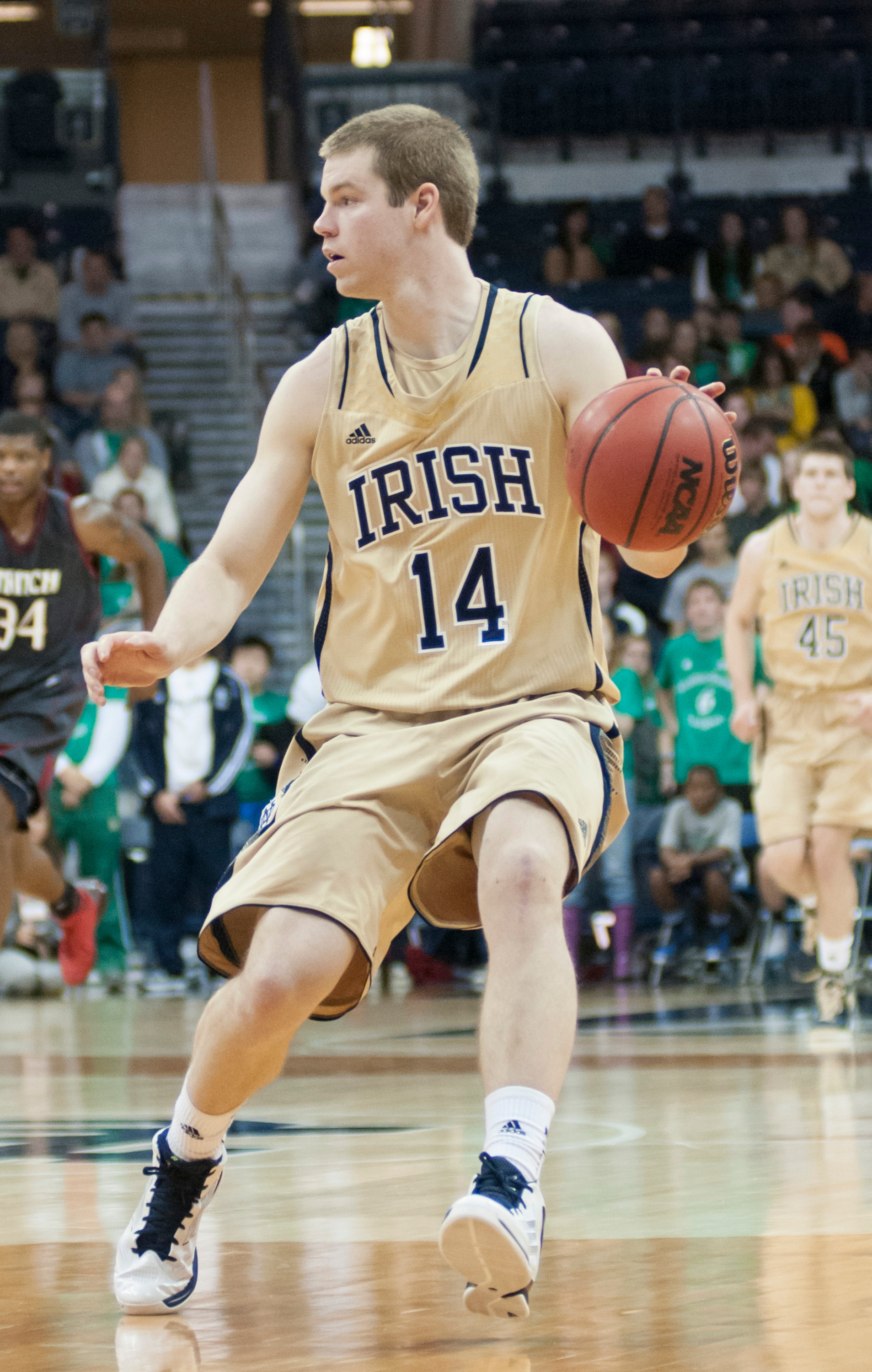 #22/23 Irish Face Monmouth In Second Game Of CVC Classic Scott Martin had a career-high 17 rebounds in Saturday's win over Evansville.