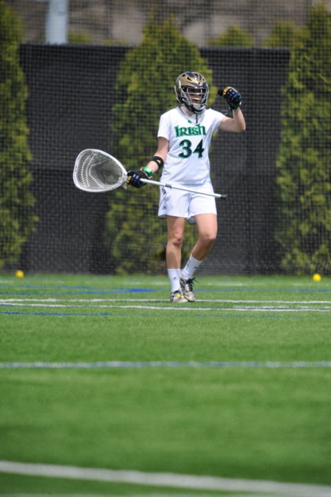 Graduate Adele Bruggeman was one of two Irish student-athletes to earn academic honors from the IWLCA.