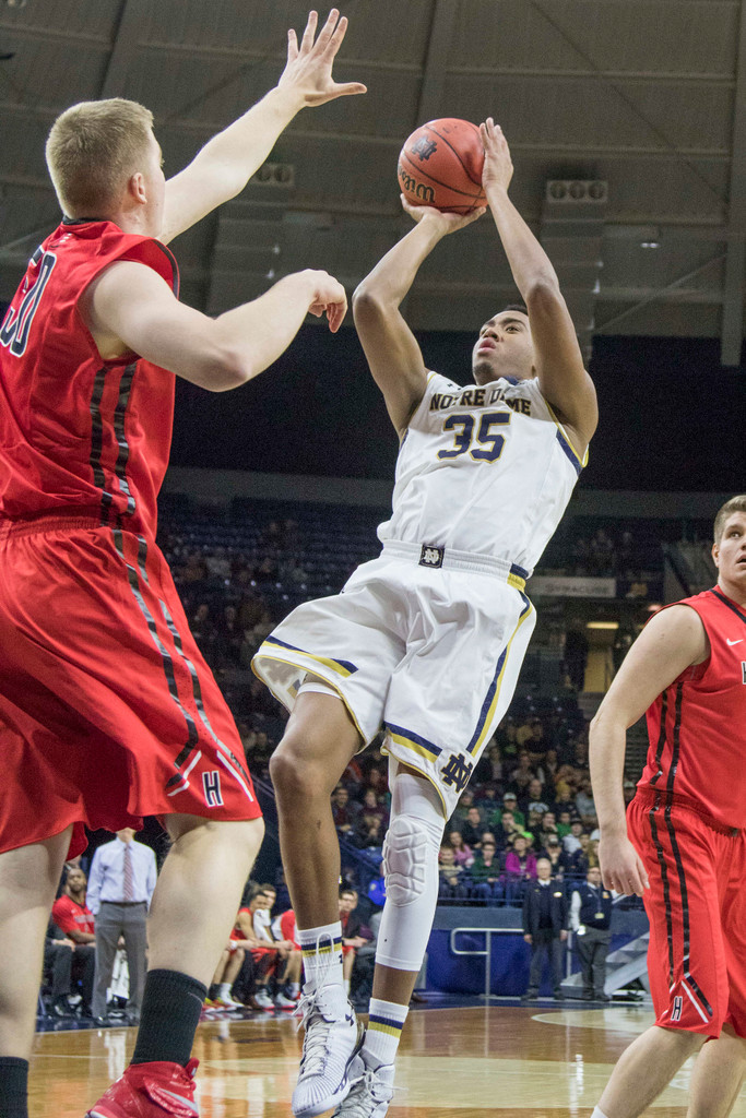 No. 14 Notre Dame vs. Hartford