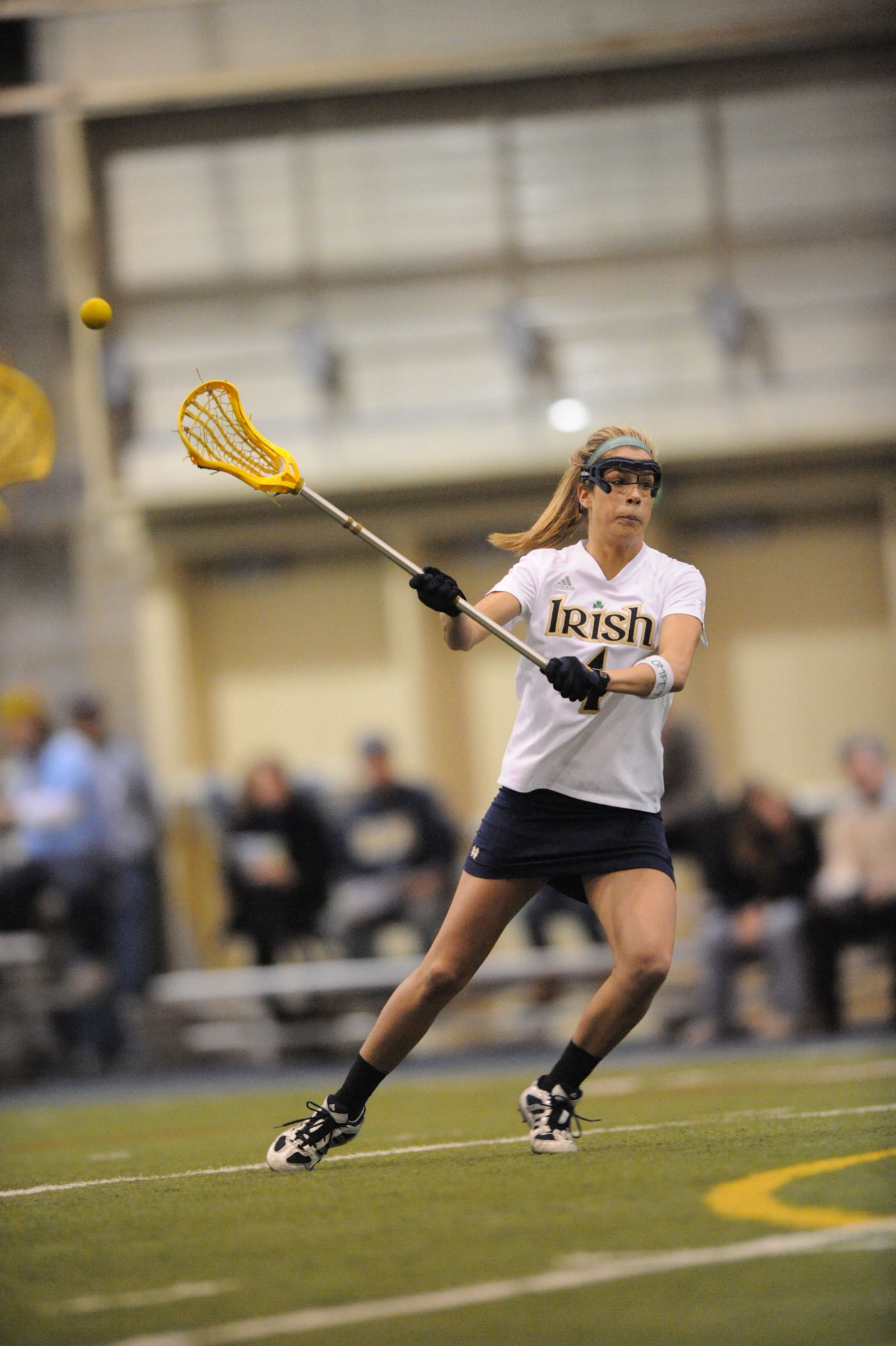 Eighth-Ranked Irish Roll To 20-9 Win At Rutgers Jillian Byers scored five first-half goals to lead Notre Dame to a 20-9 win at Rutgers. She becomes just the second player in the program's history to score 60 or more goals in a season.