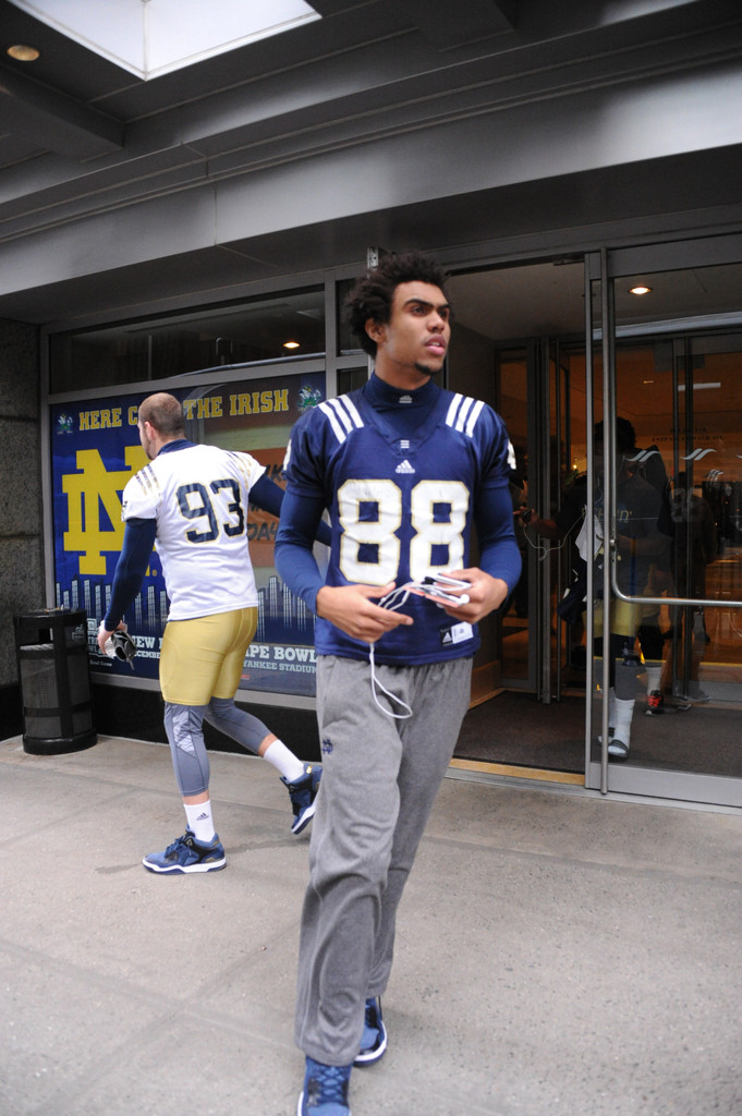 ND at the Pinstripe Bowl - Wednesday