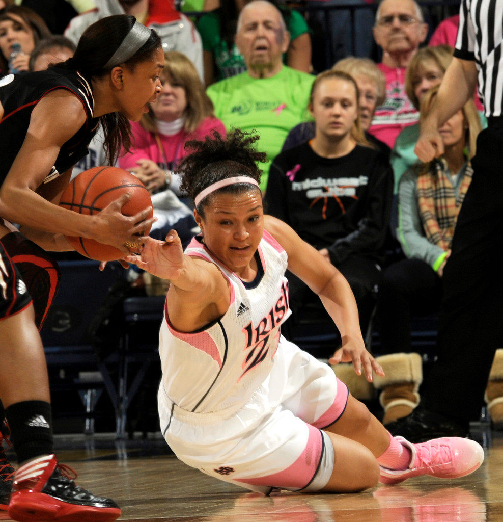 No. 2 Irish Rout Cincinnati, 64-42 (AP)