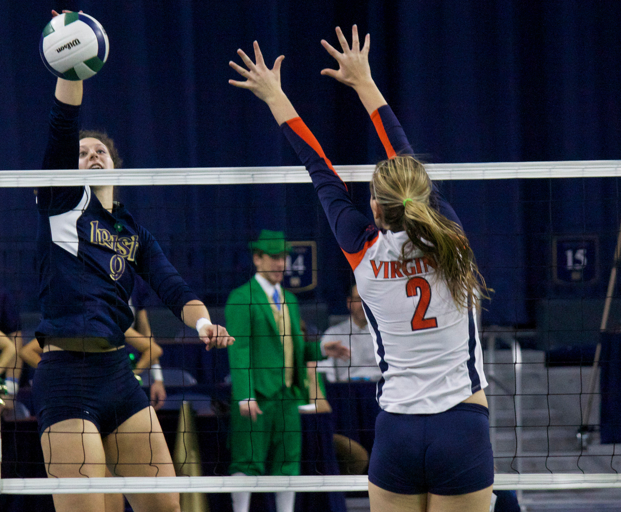 Irish Dispatch Eagles, 3-1, On Black Friday Senior Nicole Smith had career highs with 17 kills and seven digs in a 3-1 win over Boston College Friday afternoon.