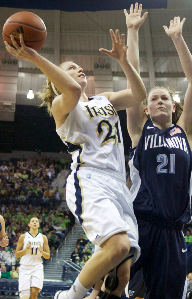 #2 Irish Host West Virginia Sunday In Annual Pink Zone Game Senior guard/tri-captain Natalie Novosel scored a game-high 22 points in Notre Dame's 72-60 win at West Virginia last season.