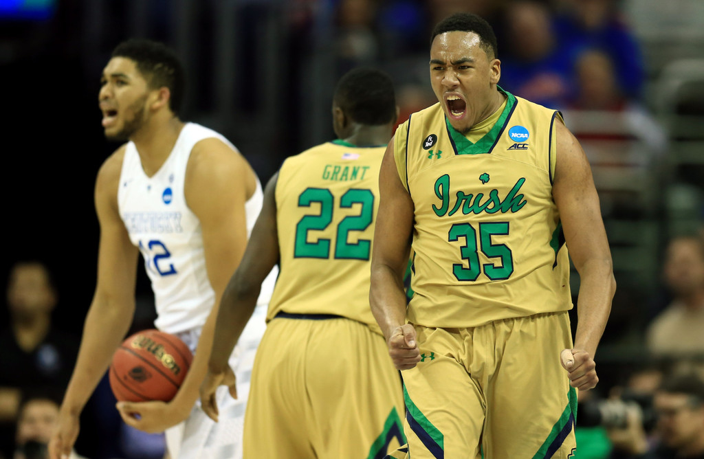 NCAA Men's Elite Eight: Notre Dame vs. Kentucky