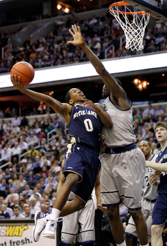 No. 20 Irish Drop 59-41 Road Contest to No. 11 Georgetown (AP)