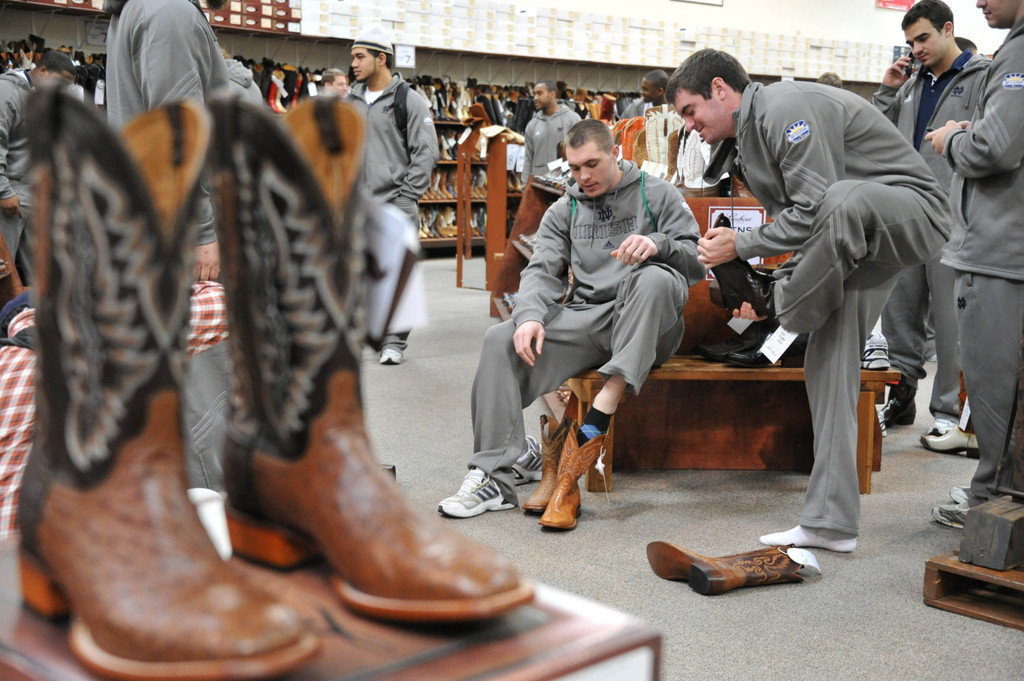 Lucchese Boot Shopping Trip - 2010 Sun Bowl
