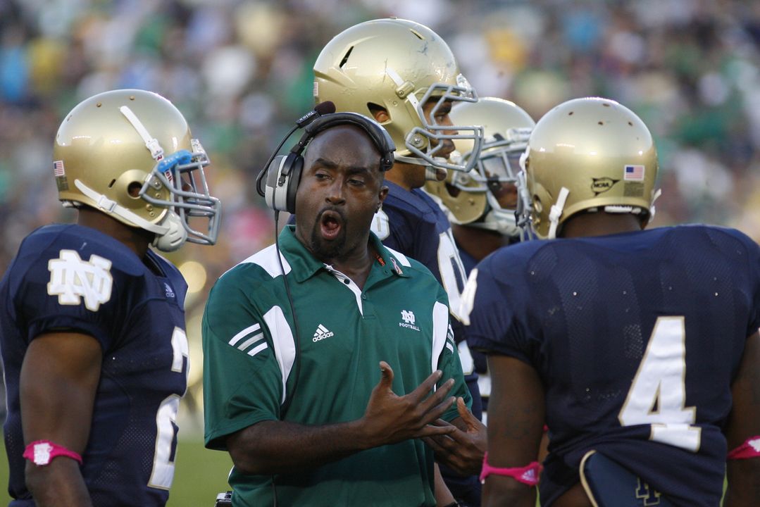Fourth-year Irish assistant Kerry Cooks, an Irving, Texas native, is primarily responsible for recruiting in the Lone Star State.  Cooks serves as Notre Dame's co-defensive coordinator and cornerbacks coach.