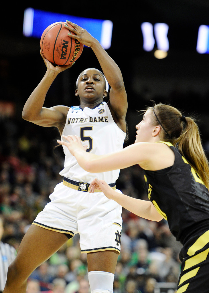 NCAA Elite Eight: ND WBB vs. Oregon (USATSI)