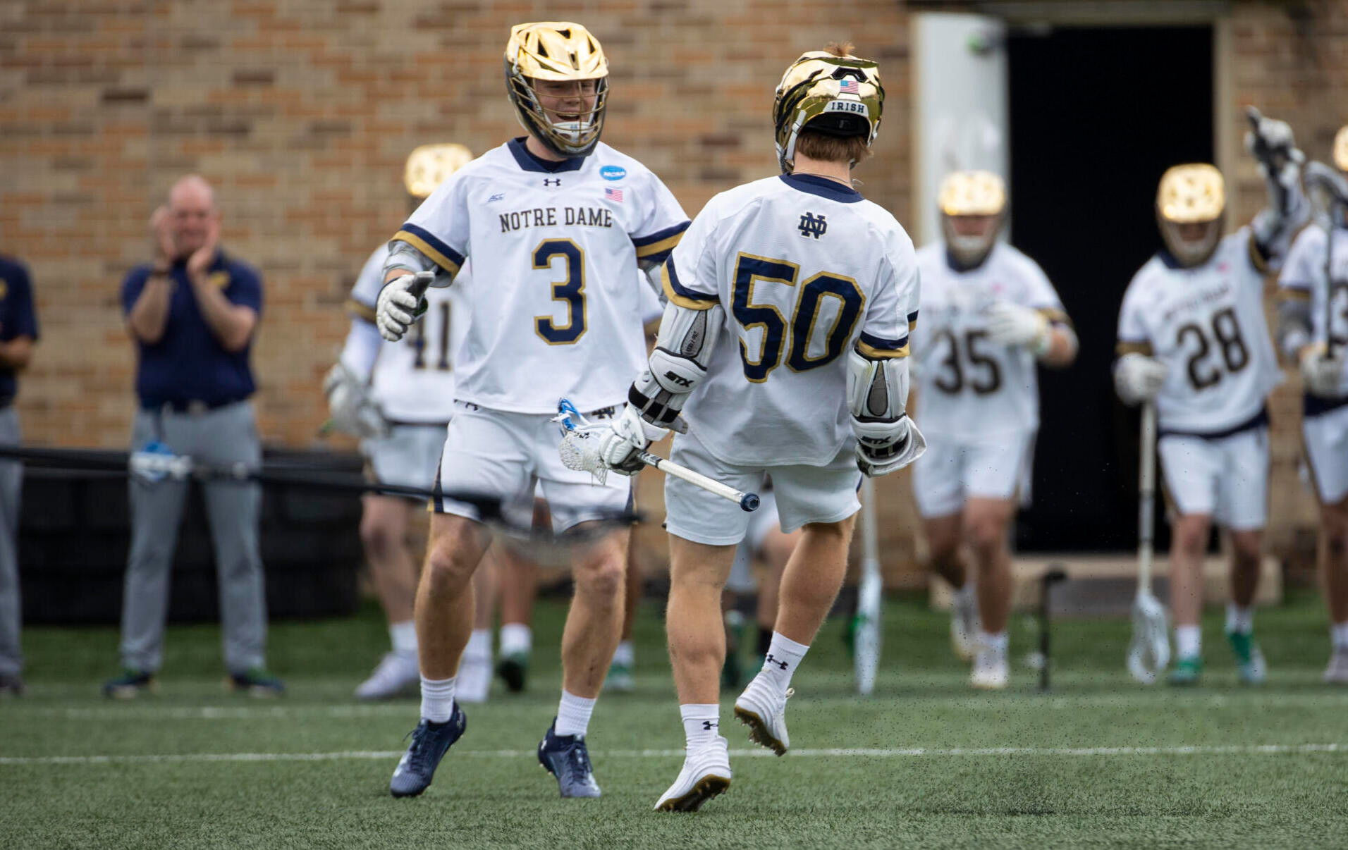 #3 Irish Break Records In 20-7 NCAA Tourney Win Over Utah #3 Irish Break Records In 20-7 NCAA Tourney Win Over Utah