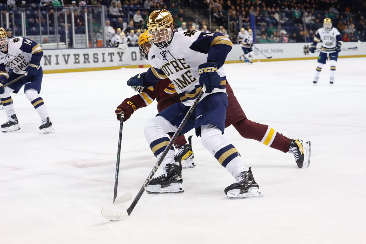 Irish Fall To No. 4/4 Minnesota Friday Irish Fall To No. 4/4 Minnesota Friday