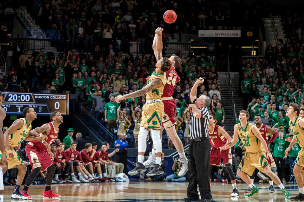 Notre Dame, 76 vs. Boston College, 49