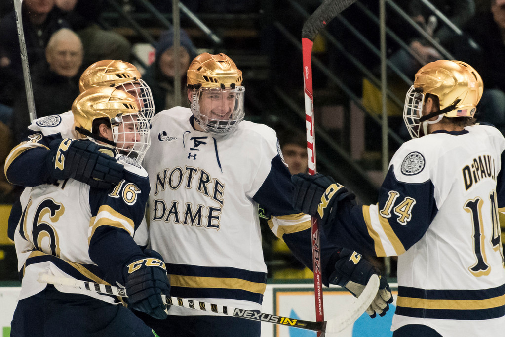 Notre Dame Hockey at Vermont -- Feb. 6
