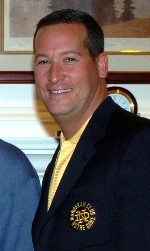 Former Notre Dame student manager Jim Fraleigh - currently in his 15th year as a member of the Notre Dame atheltic department - now serves a primary role as executive director of the Monogram Club.