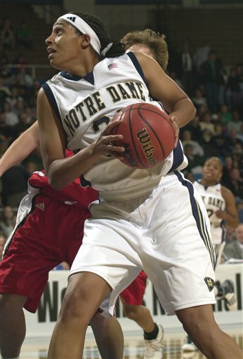 Irish Set To Take On The Huskies Jacqueline Batteast scored 22 points to lead the way for the Irish (file photo).