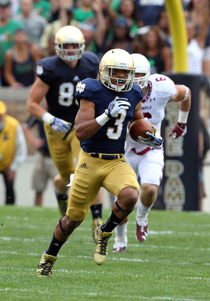 Notre Dame vs. Temple (USATSI)