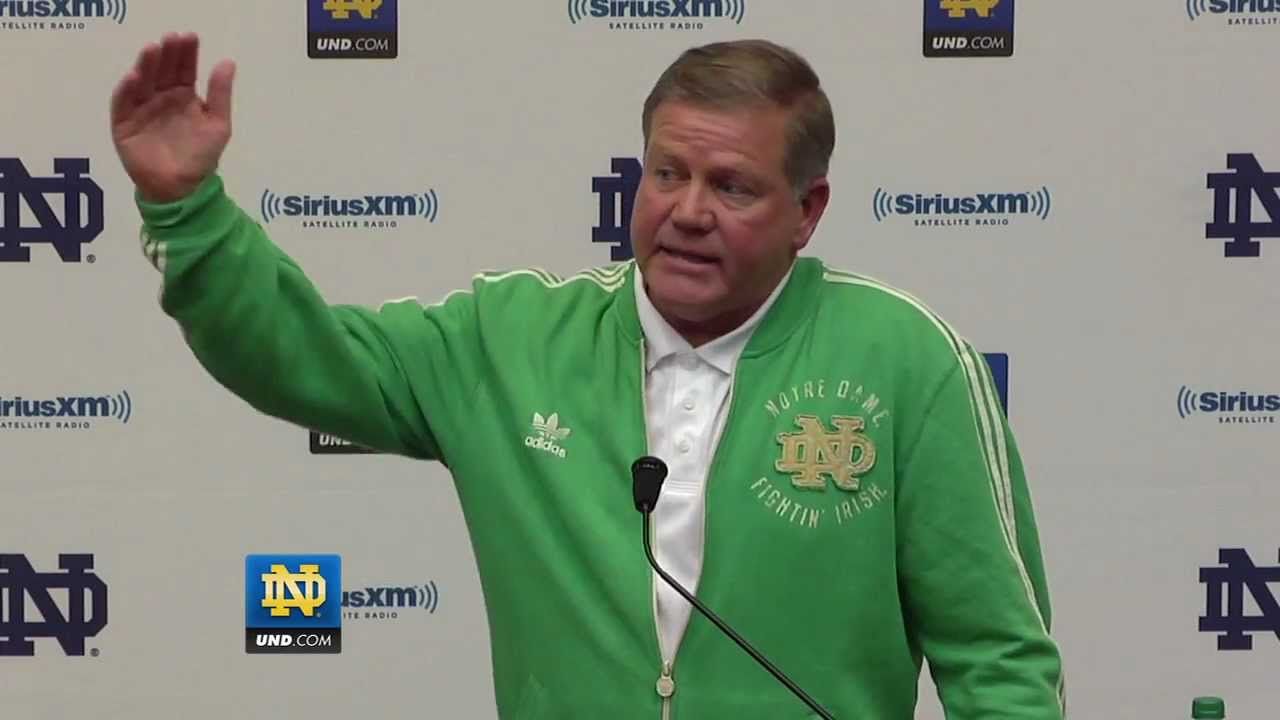 Brian Kelly Press Conference - BCS Announcement