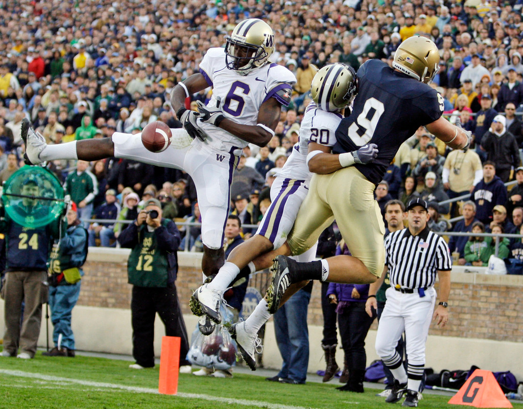 Notre Dame Outlasts Washington in OT, 37-30 (AP)