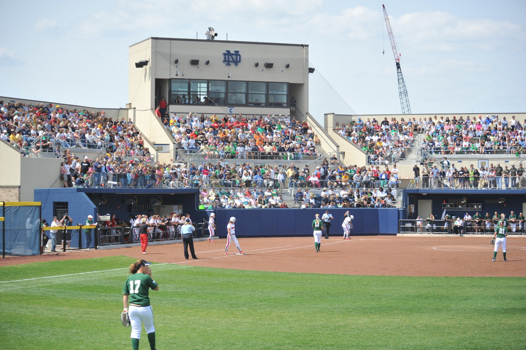 Notre Dame and Louisville Split Doubleheader