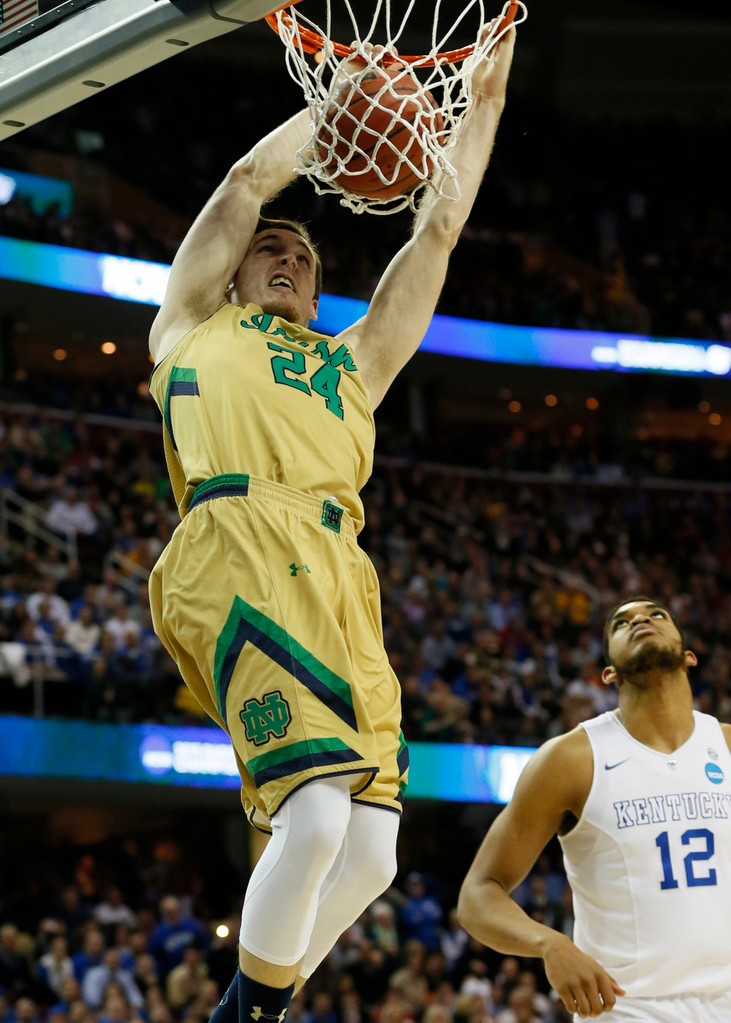 NCAA Men's Elite Eight: Notre Dame vs. Kentucky