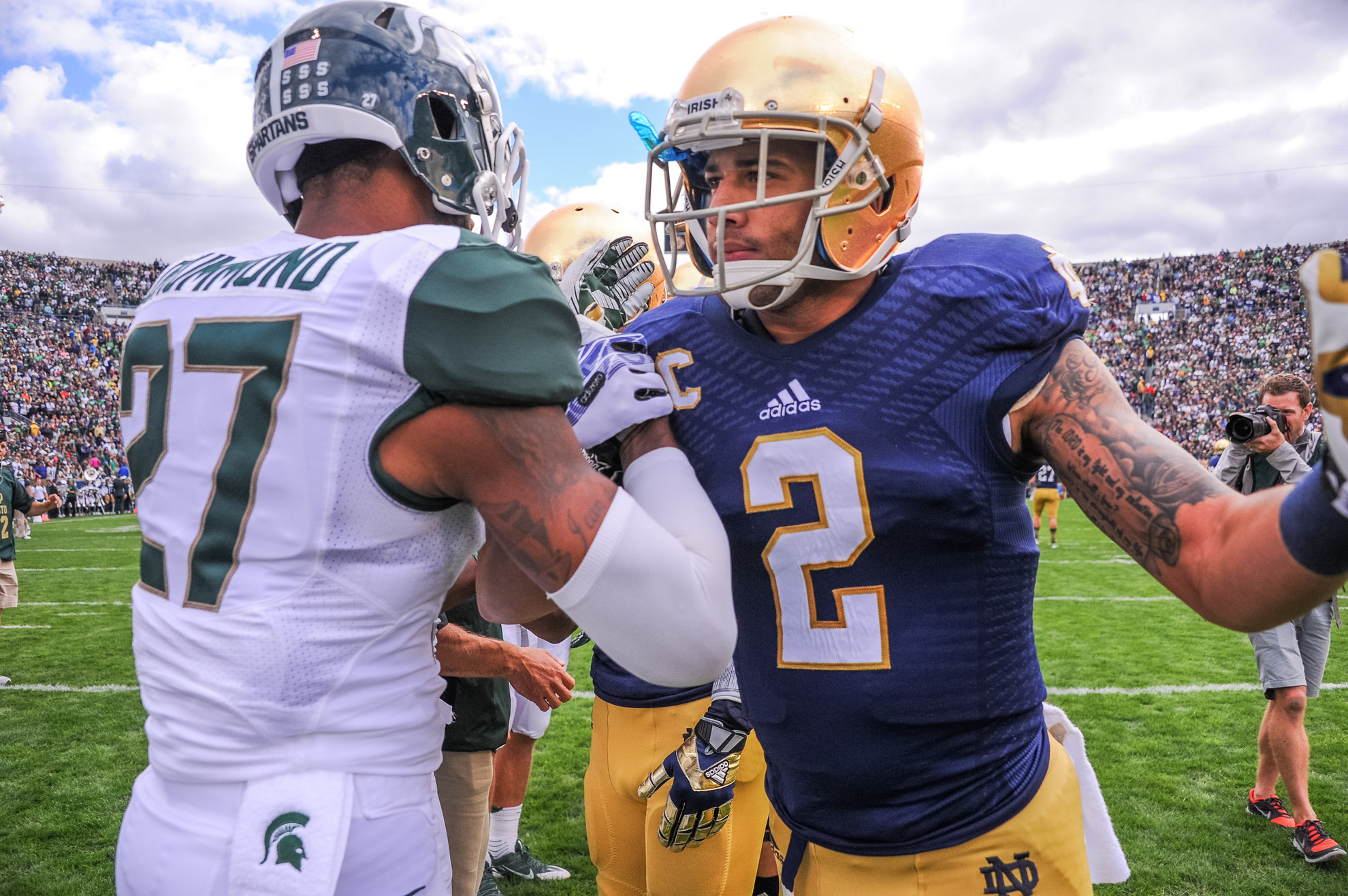 The Big Brother Notre Dame CB Bennett Jackson sees football as a means to make his family proud.