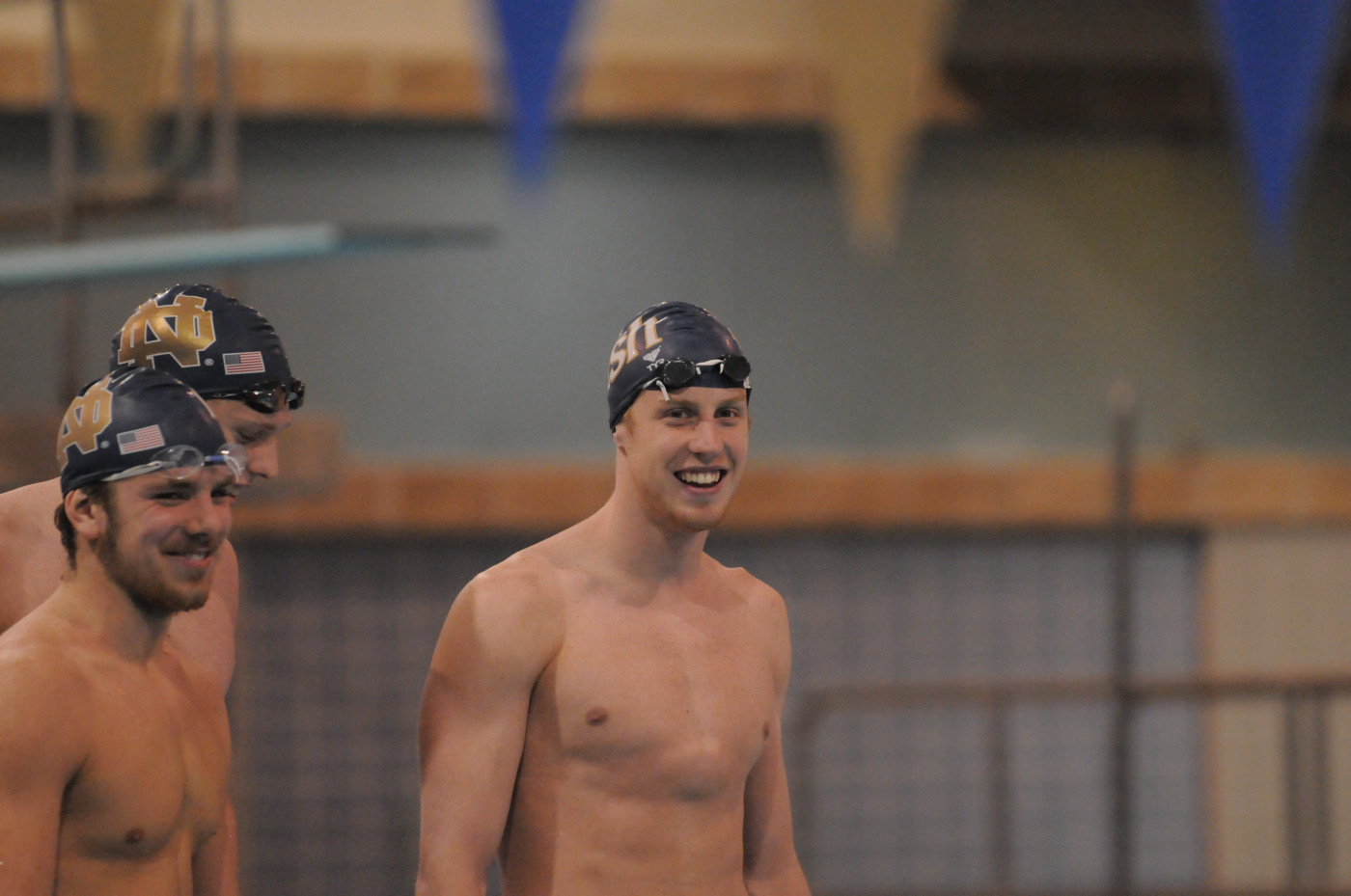 Notre Dame Captures Title At Dennis Stark Relays Junior MacKenzie LeBlanc helped the 400 Medley Relay team earn a victory during Friday's Dennis Stark Relays.