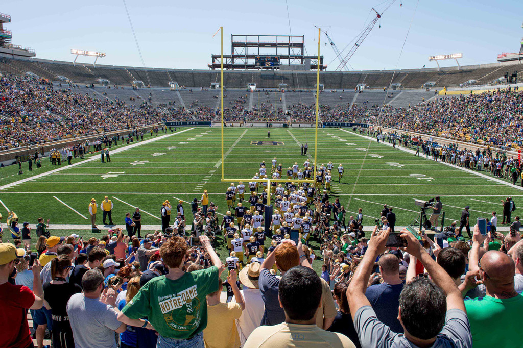 Blue vs. Gold Spring Game