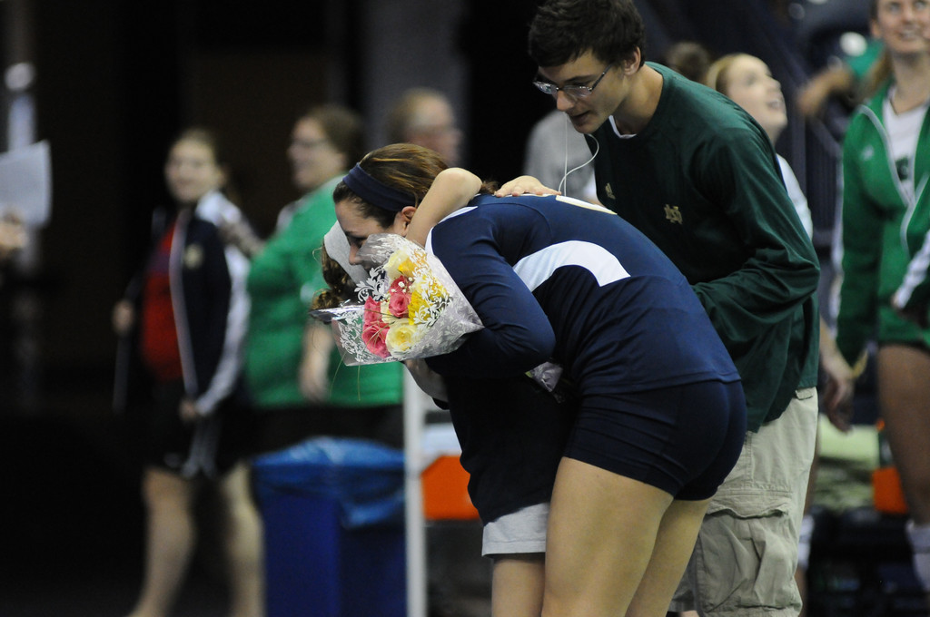 Notre Dame Women's Volleyball vs Syacuse 09-30-2012 Win (3-0)