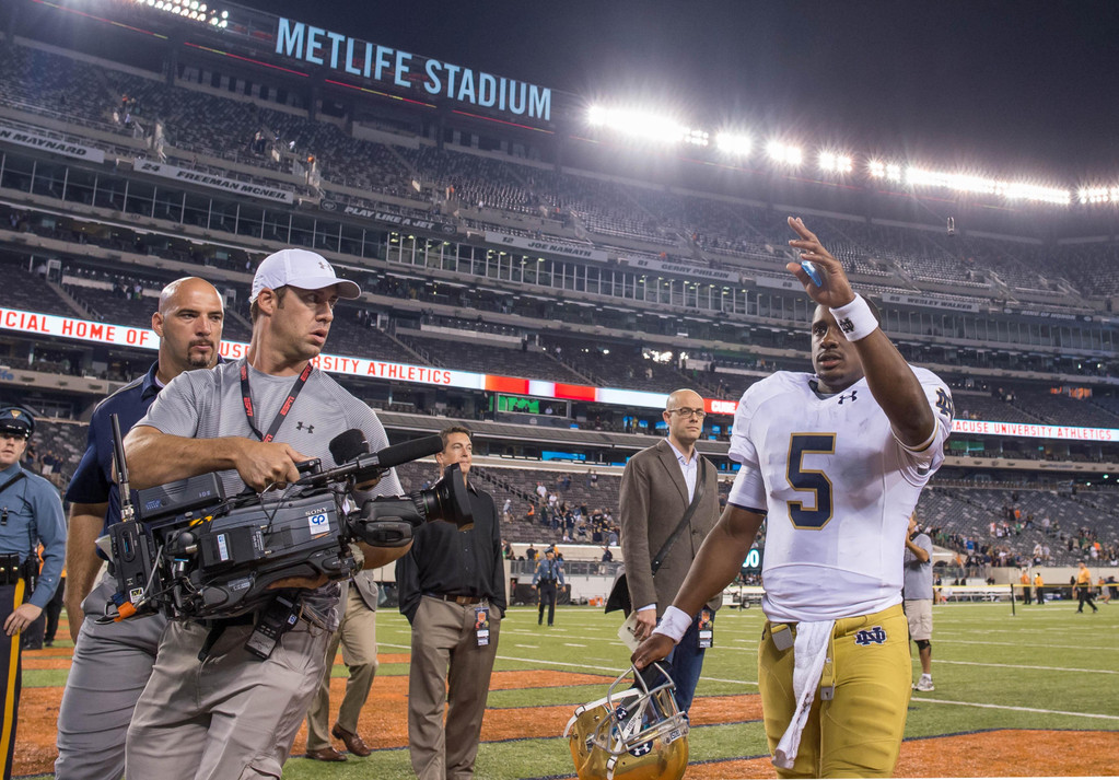 No. 8 Notre Dame vs. Syracuse (USA Today)