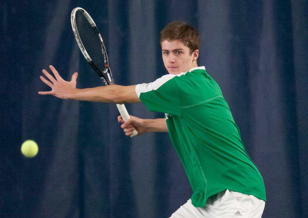 Notre Dame Men's Tennis vs Michigan on 02-16-2013
