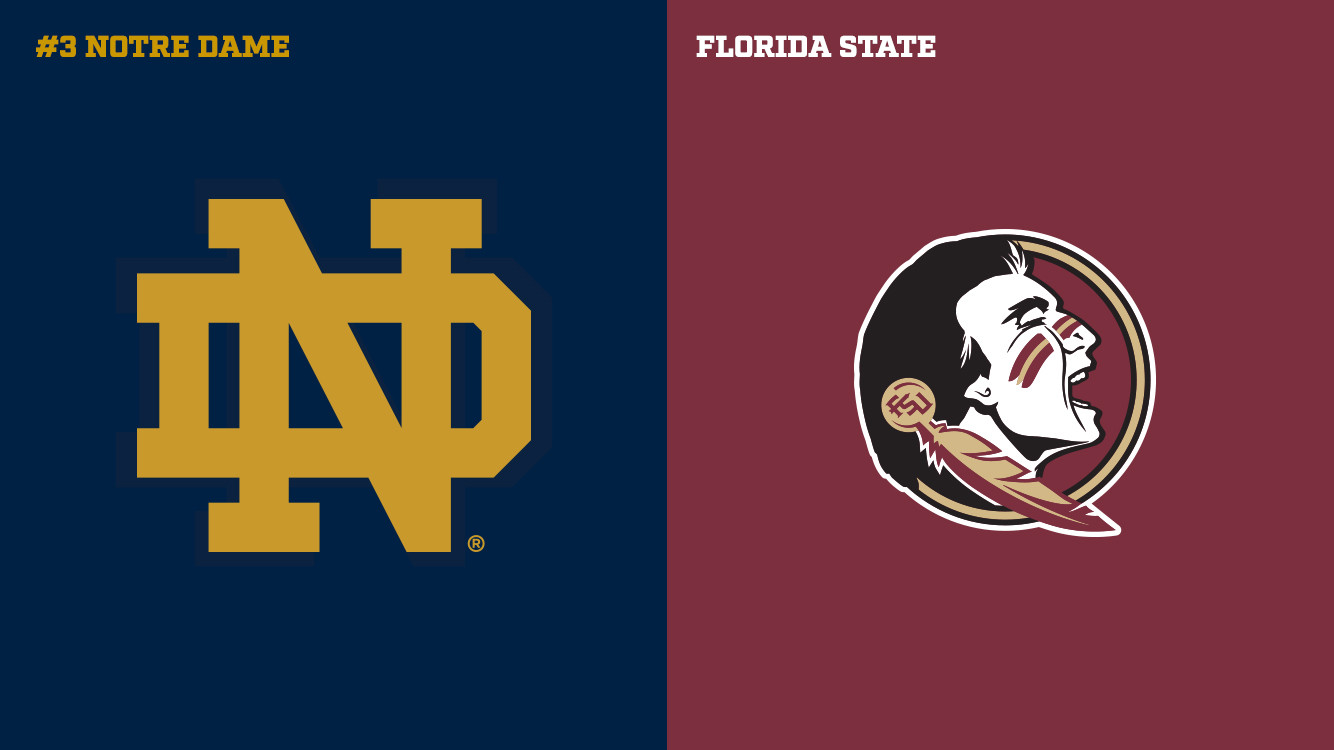 Irish Look For Tenth Win In Home Finale Florida State Preview Graphic