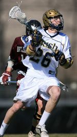 Brian Hubschmann tallied 79 goals and 45 assists during his Notre Dame career.