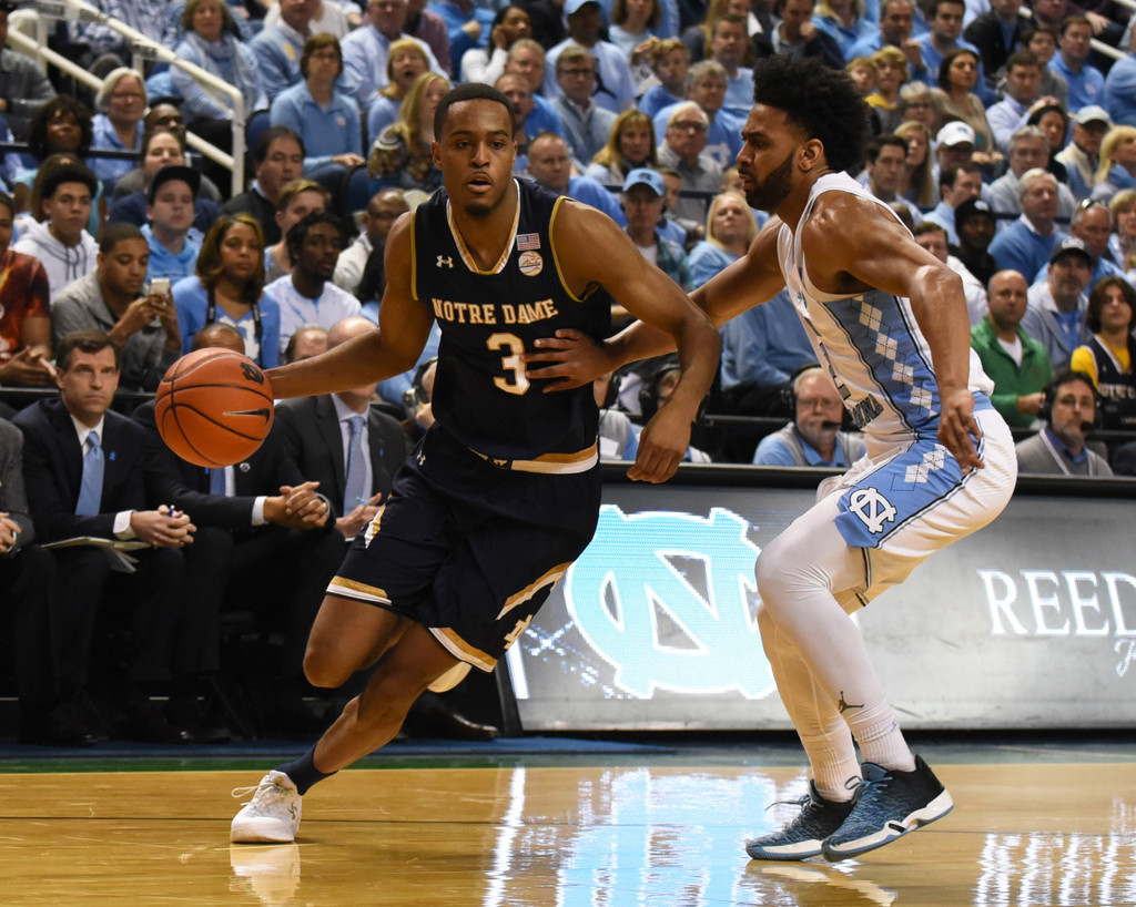 Notre Dame vs. No. 12 UNC