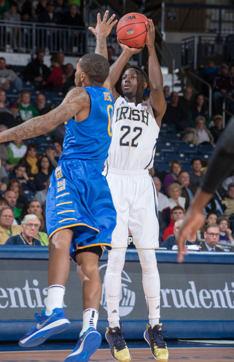 Jerian Grant and the Irish will play 21 homes during the 2014-15 season.
