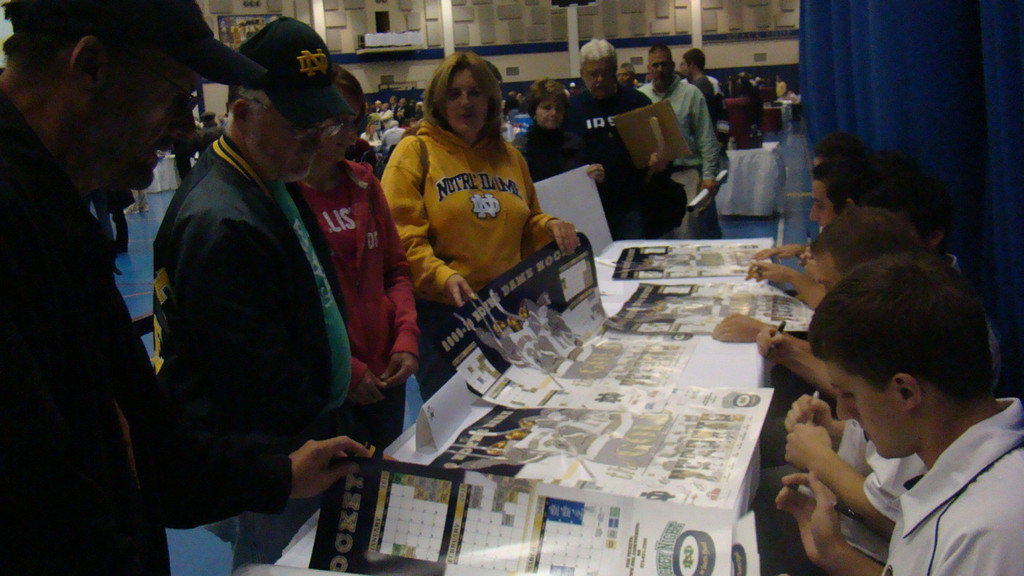 Hockey Drop the Puck Event