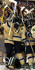 Three Notre Dame Hockey Players Ranked On NHL Central Scouting’s Final Prospect List Three Notre Hockey recruits are ranked by NHL Central Scouting in their final rankings for the July 30 NHL Entry Draft.