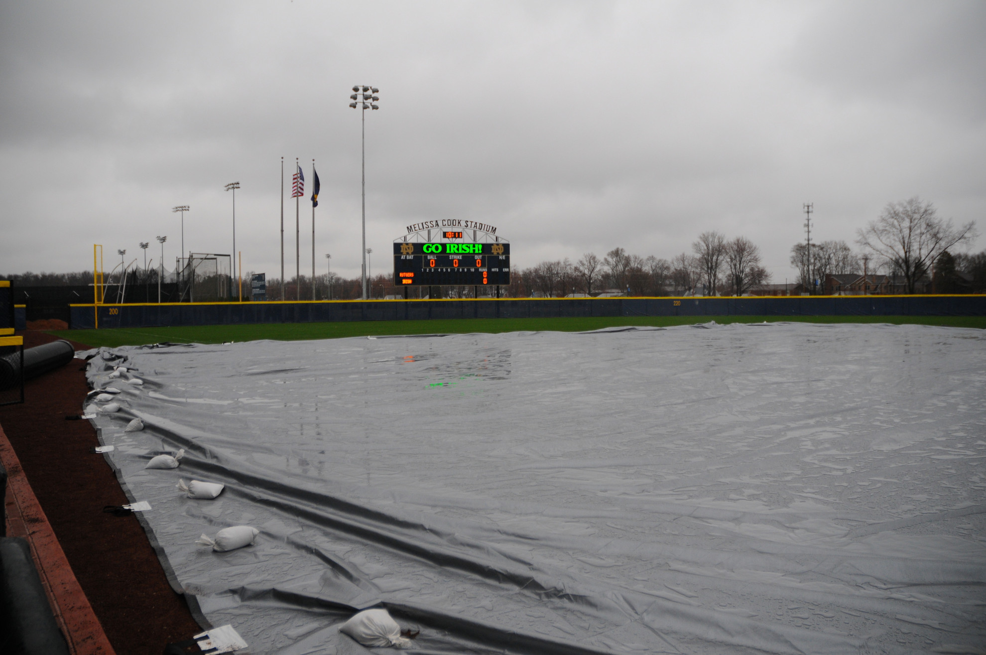 Rain Spoils Irish-Fort Wayne Matchup Rain Spoils Irish-Fort Wayne Matchup