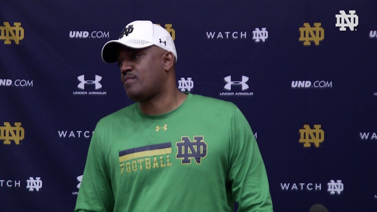 @NDFootball DelVaughn Alexander Press Conference (03.27.18)