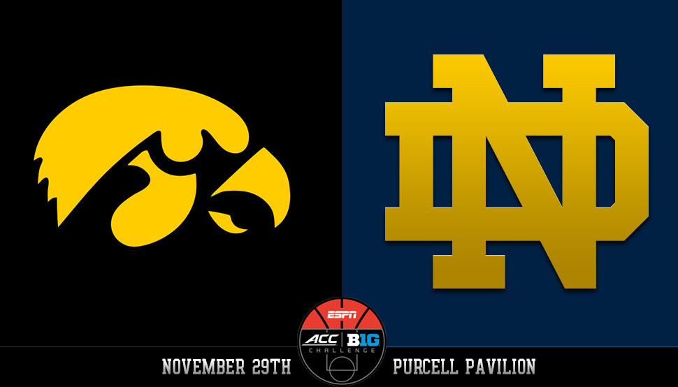 Irish To Welcome Hawkeyes In ‘Challenge’ Rematch Irish To Welcome Hawkeyes In ‘Challenge’ Rematch