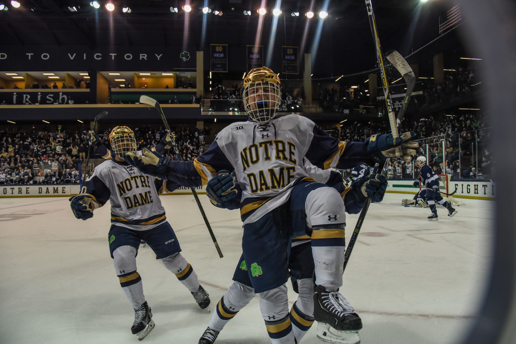No. 1 Notre Dame Hockey vs. Penn State, Big Ten Tournament Semifinal