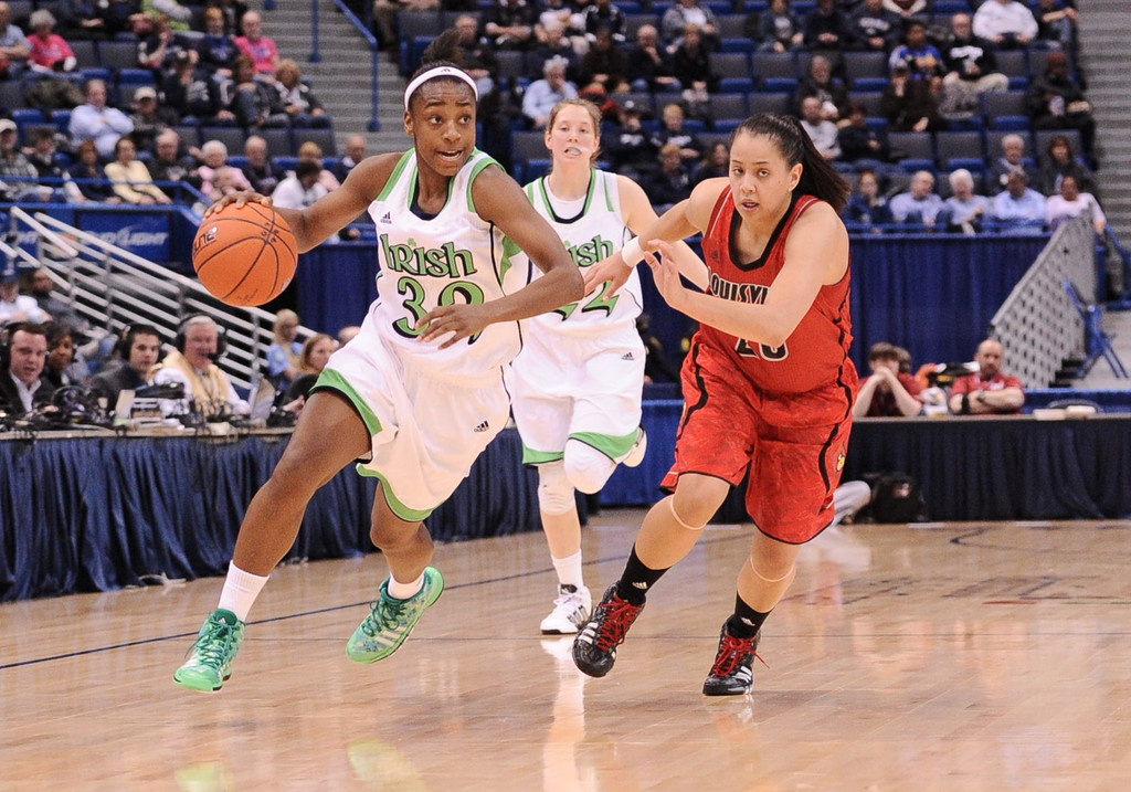 #2 Irish Cruise Past #16 Louisville, 83-59 In BIG EAST Semi (AP)
