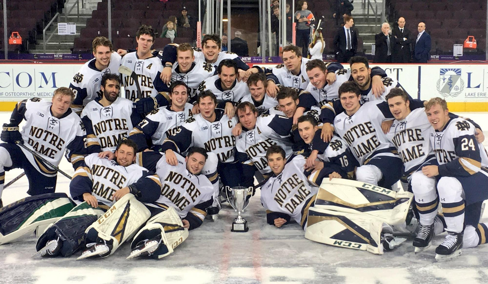 #2 Irish Prevail 3-0 Over #4 Providence For Ice Breaker Championship Hockey 2018 Ice Breaker