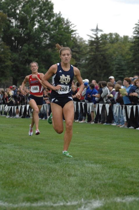 Junior Kelly Curran finished 10th to earn all-region accolades at Friday's NCAA Great Lakes Regional.
