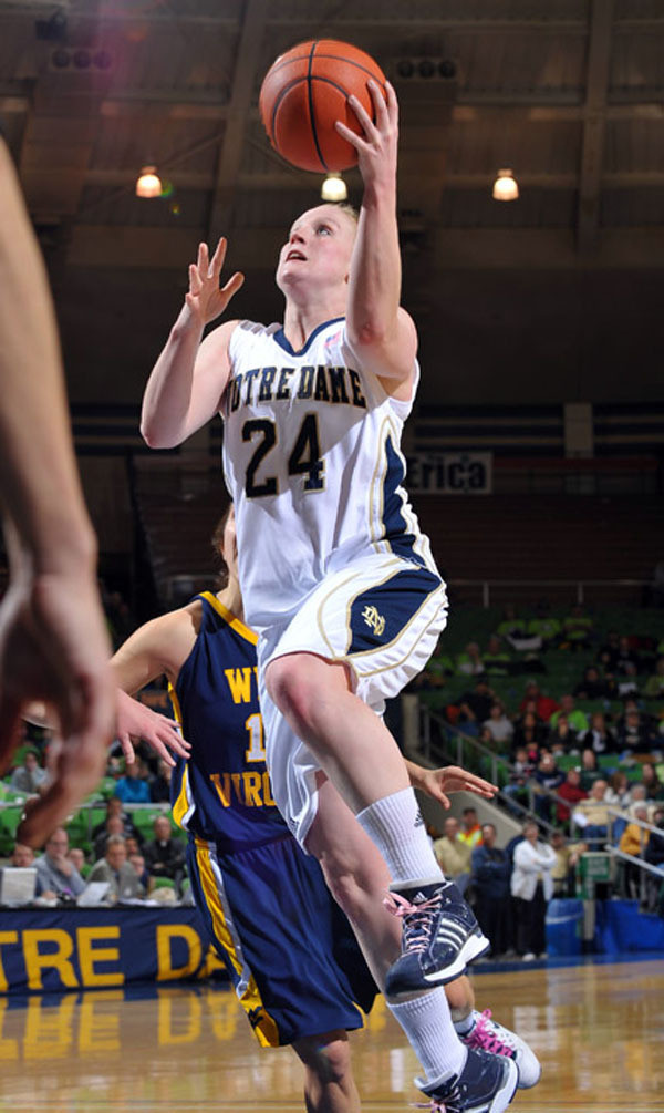 Notre Dame To Participate In Historic ESPN Women’s Basketball College GameDay Broadcast Fifth-year senior guard (and returning first-team all-BIG EAST selection) Lindsay Schrader leads Notre Dame in its historic matchup at Connecticut on Jan. 16 in the first-ever women's basketball game to be the site of ESPN's College GameDay broadcast.