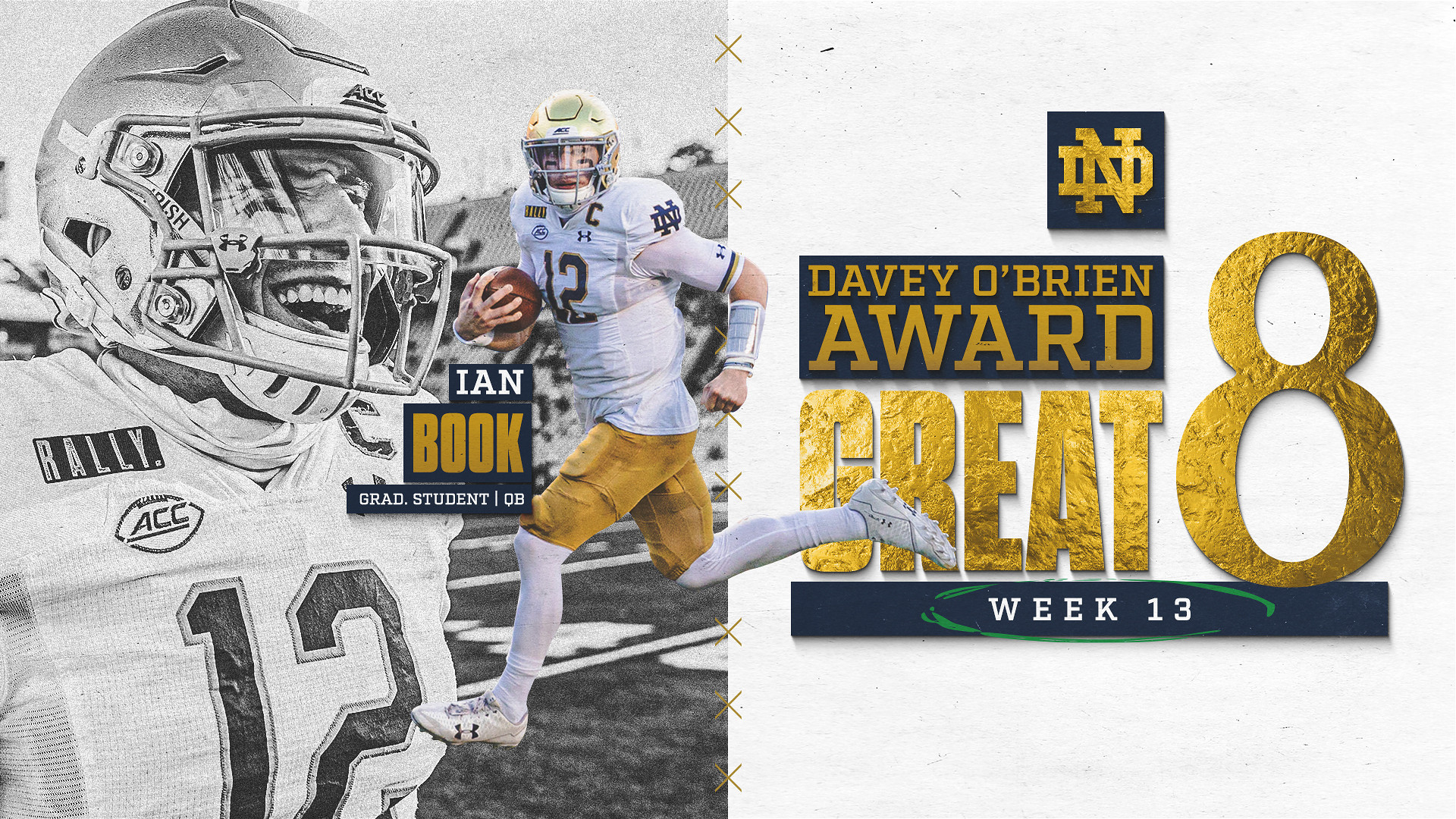 Book Named to O’Brien Award Great 8 List For Third-Straight Game Book Named to O’Brien Award Great 8 List For Third-Straight Game