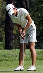 Irish Open Season With 12th-Place Showing At Cougar Classic Senior co-captain Noriko Nakazaki is four shots off the pace heading into the final two rounds of play at the Oak Point Golf Club.