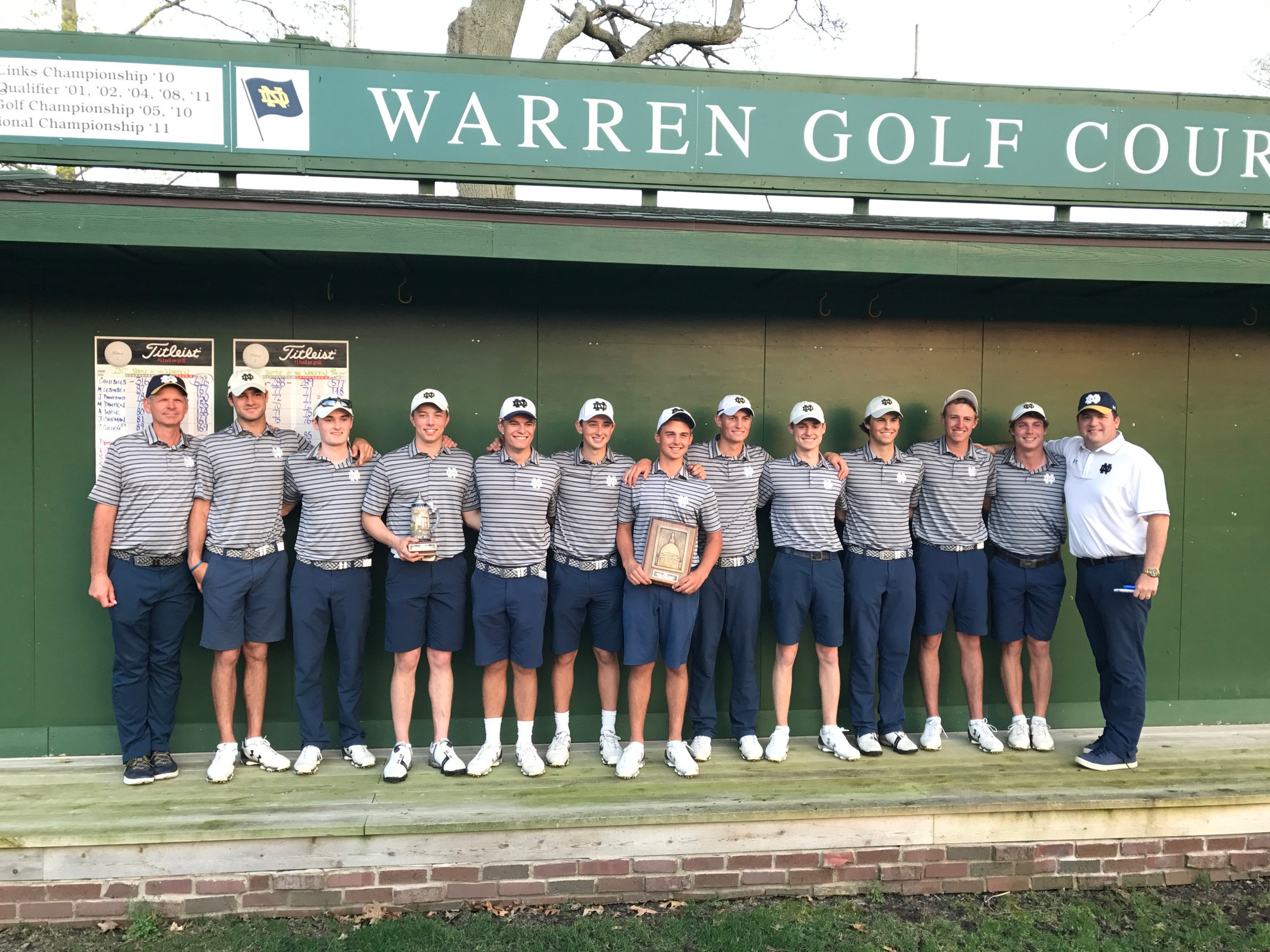 Irish are Champions, Conners is Medalist at Warren Irish are Champions, Conners is Medalist at Warren